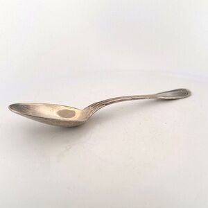 Single dessert/ demitasse silver plated Christofle spoon